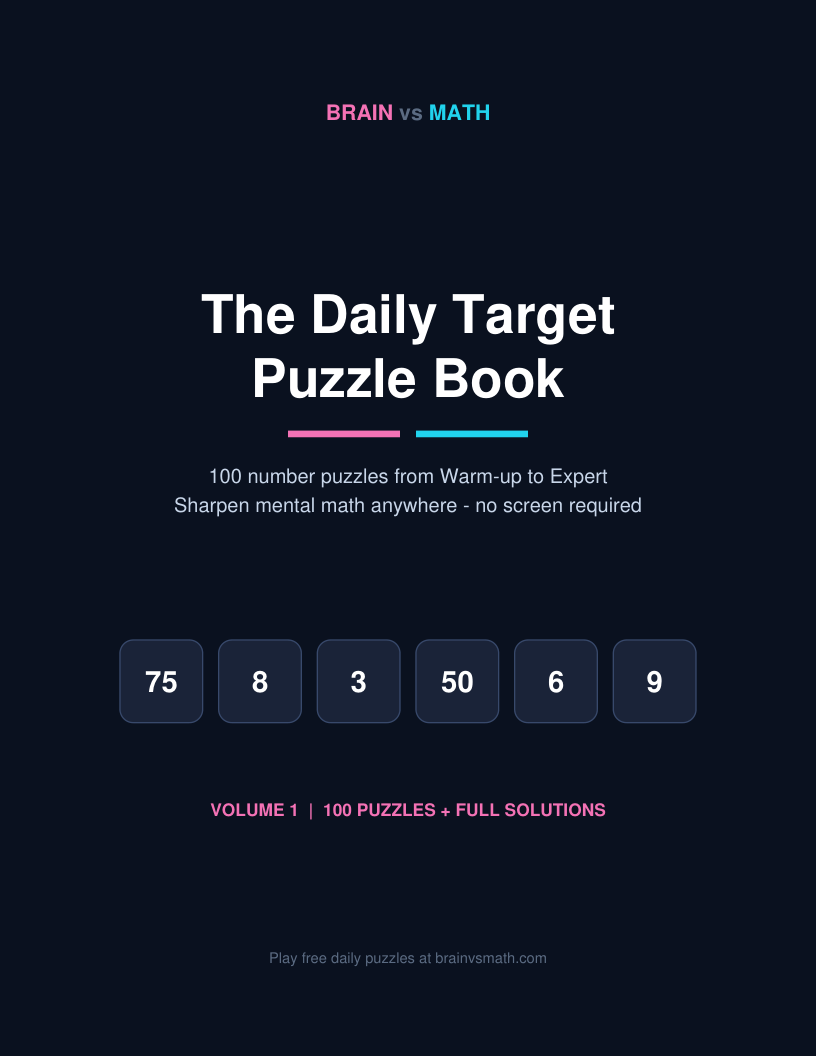 Daily Target Puzzle Book cover